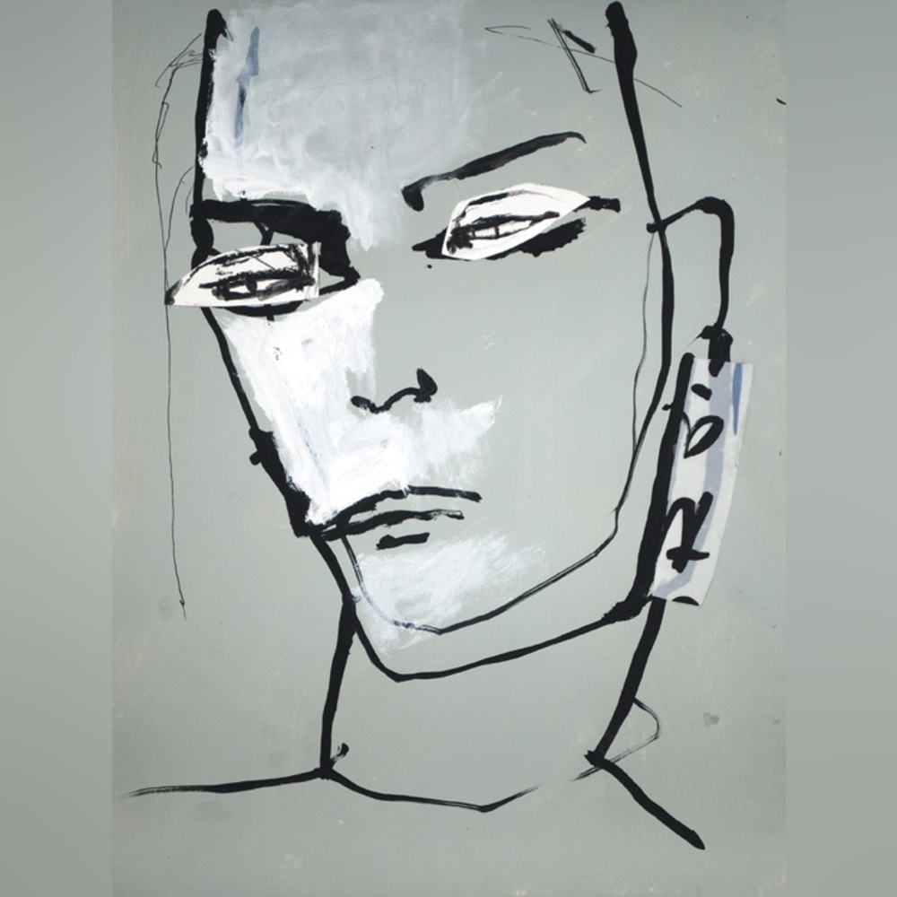 Original Mixed Media Art “Unrefined Face #24”